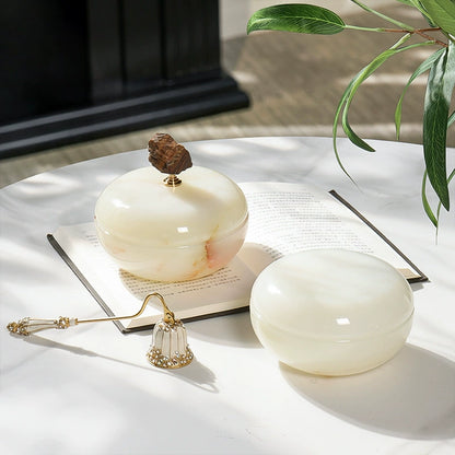 Luxury Modern Style Marble Scented Candle Jar