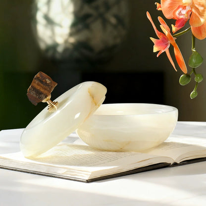 Luxury Modern Style Marble Scented Candle Jar