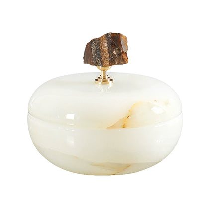 Luxury Modern Style Marble Scented Candle Jar