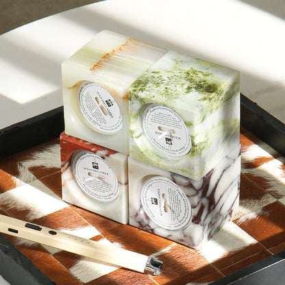 Luxury Marble Scented Candle Holder - Elevate Your Home Decor with Elegance