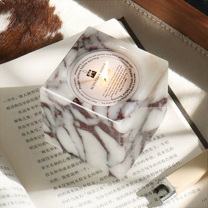 Luxury Marble Scented Candle Holder - Elevate Your Home Decor with Elegance