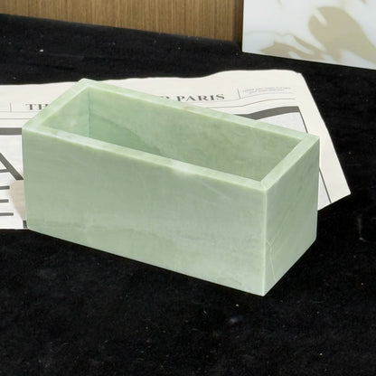 Natural Marble Minimalist Desktop Storage Box